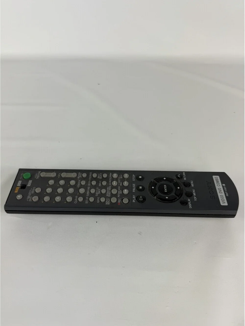Genuine Sony RMT-V501C Remote Control DVD VCR Combo SLV-D100 SLV-D300 SLV-D300P